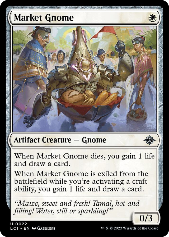 0022 Market Gnome U The Lost Caverns of Ixalan