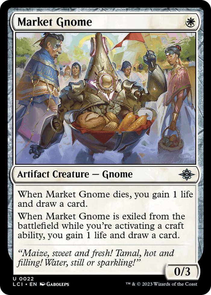 Market Gnome #22 U - The Lost Caverns of Ixalan Pokemon card