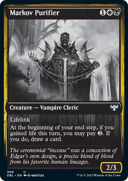 Markov Purifier #508 U - Innistrad: Double Feature Pokemon card