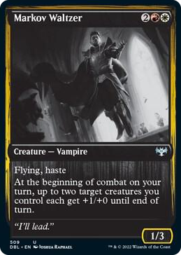 Markov Waltzer #509 U - Innistrad: Double Feature Pokemon card