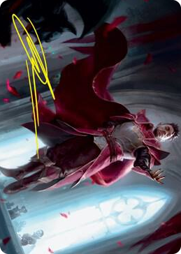 0063 Markov Waltzer Art Card (Gold-Stamped Signature) S Art Series: Innistrad: Crimson Vow
