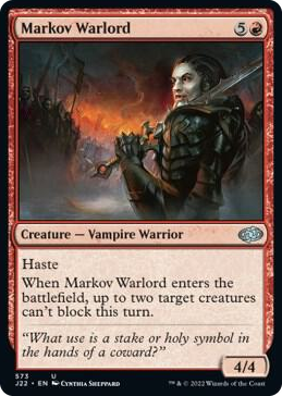 Markov Warlord #573 U - Jumpstart 2022 Pokemon card