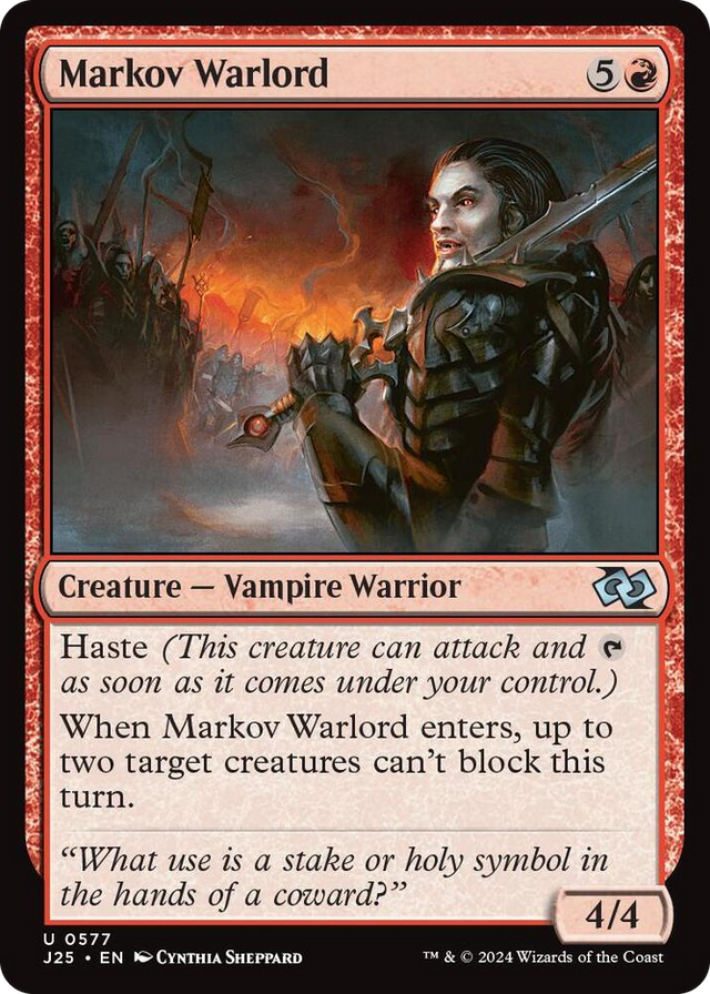 0577 Markov Warlord U Foundations Jumpstart