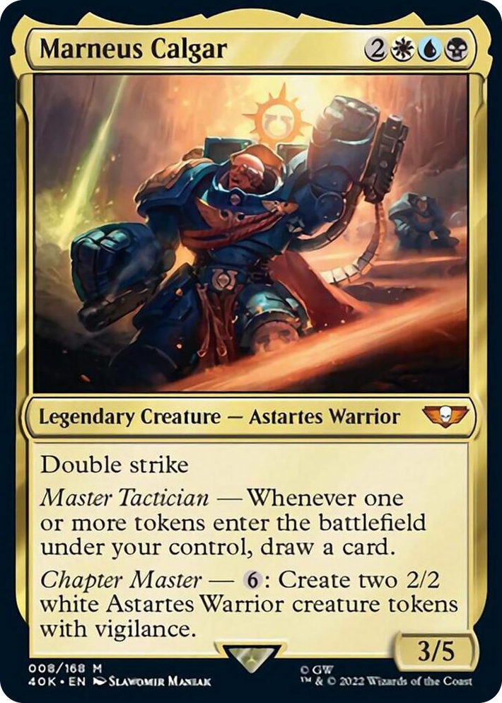 0008 Marneus Calgar (Surge Foil) M Universes Beyond: Warhammer 40,000