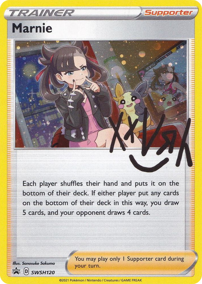 0120 Marnie - SWSH120 Promo Sword & Shield Promo Cards