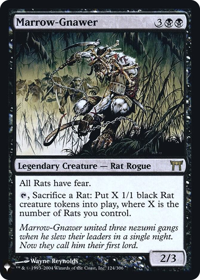 Marrow-Gnawer #124 R - The List Reprints Pokemon card