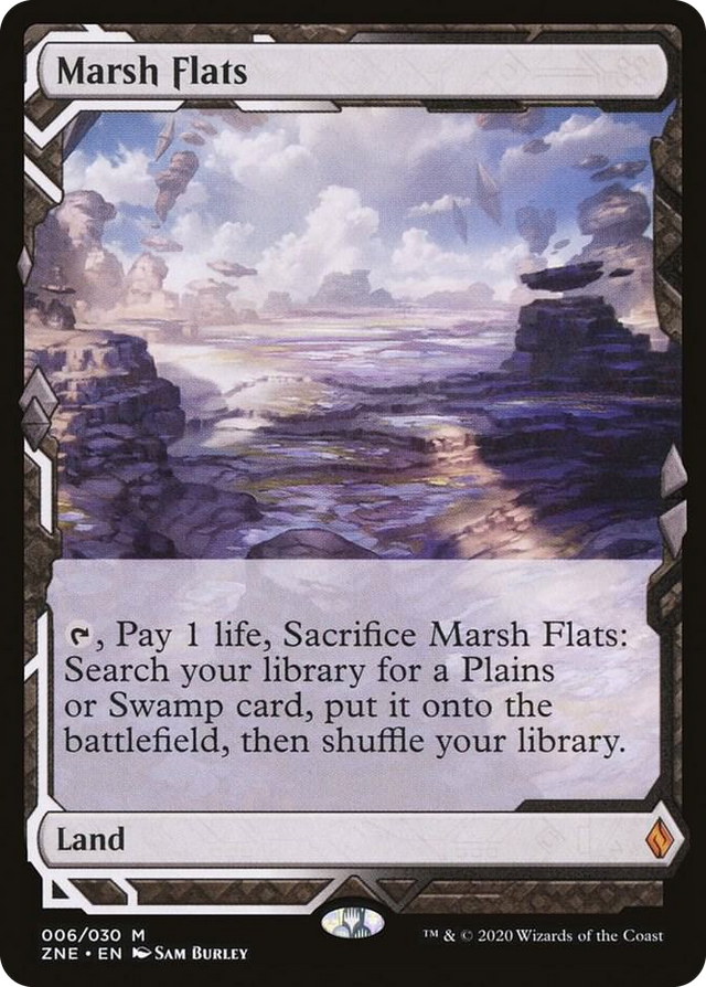 0006 Marsh Flats M Zendikar Rising Expeditions