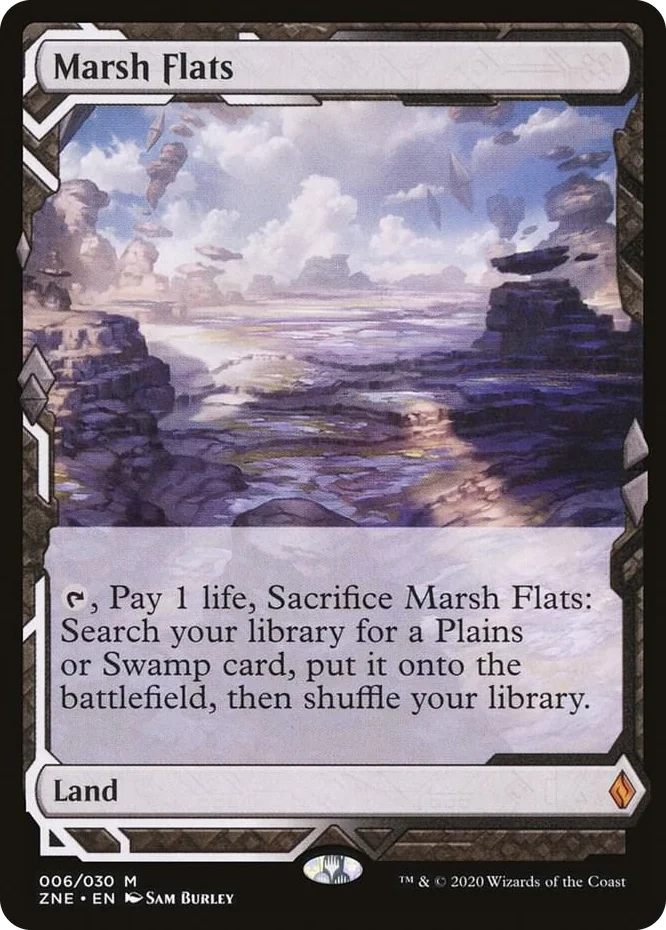 0006 Marsh Flats M Zendikar Rising Expeditions