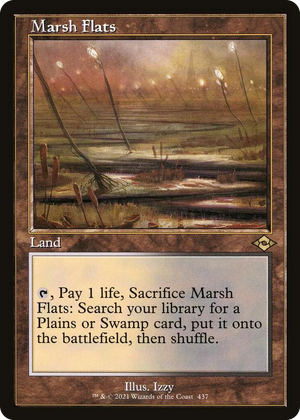 0437 Marsh Flats (Retro Frame) R Modern Horizons 2