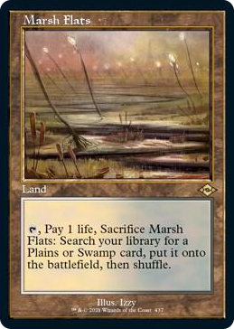 0437 Marsh Flats (Retro Frame) (Foil Etched) R Modern Horizons 2