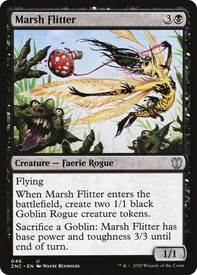0046 Marsh Flitter U Commander: Zendikar Rising