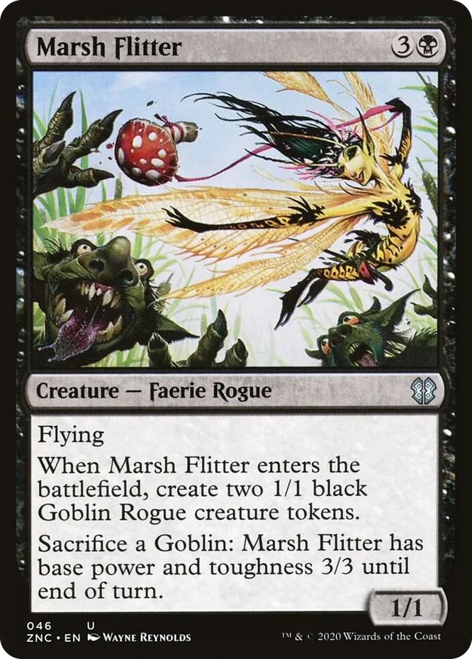 0046 Marsh Flitter U Commander: Zendikar Rising