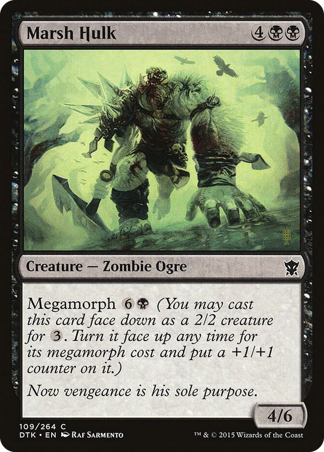 0109 Marsh Hulk C Dragons of Tarkir