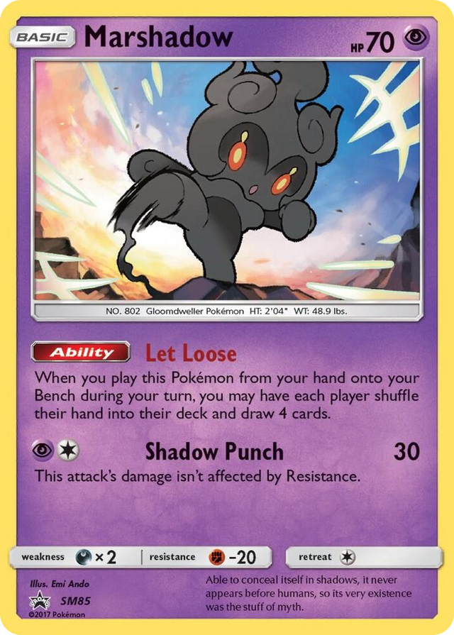 SM085 Marshadow - SM85 Promo SM Promos