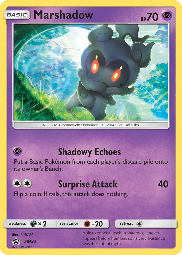SM093 Marshadow - SM93 Promo SM Promos