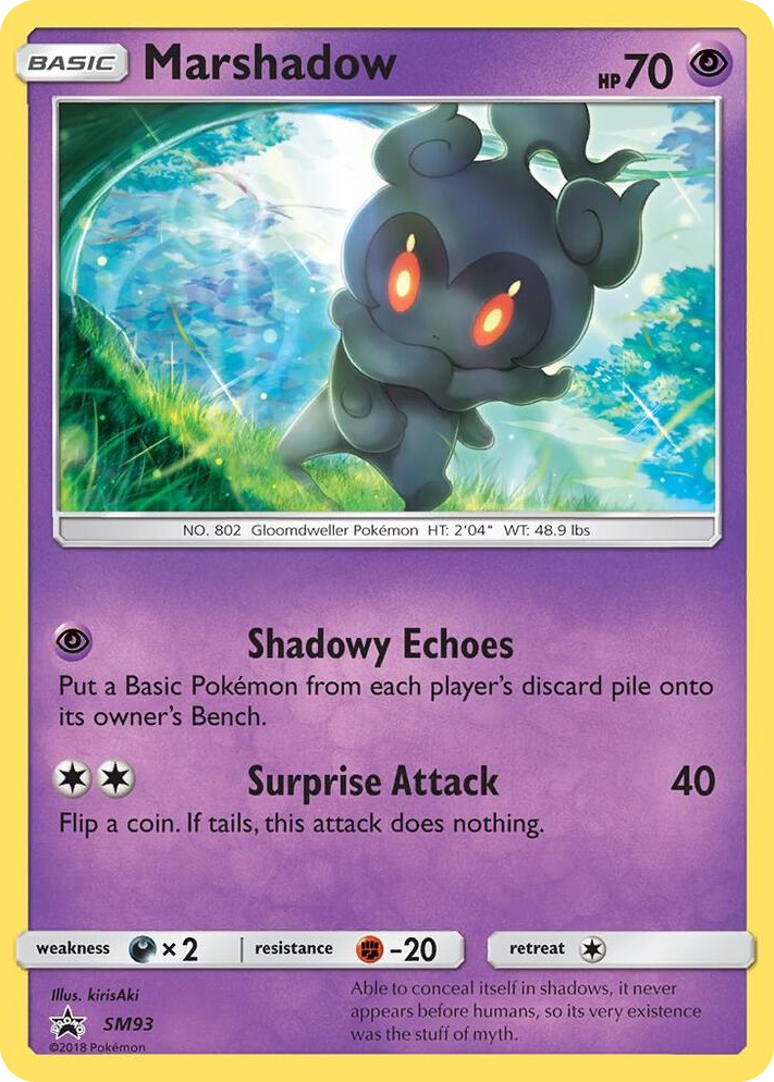 SM093 Marshadow - SM93 Promo SM Promos