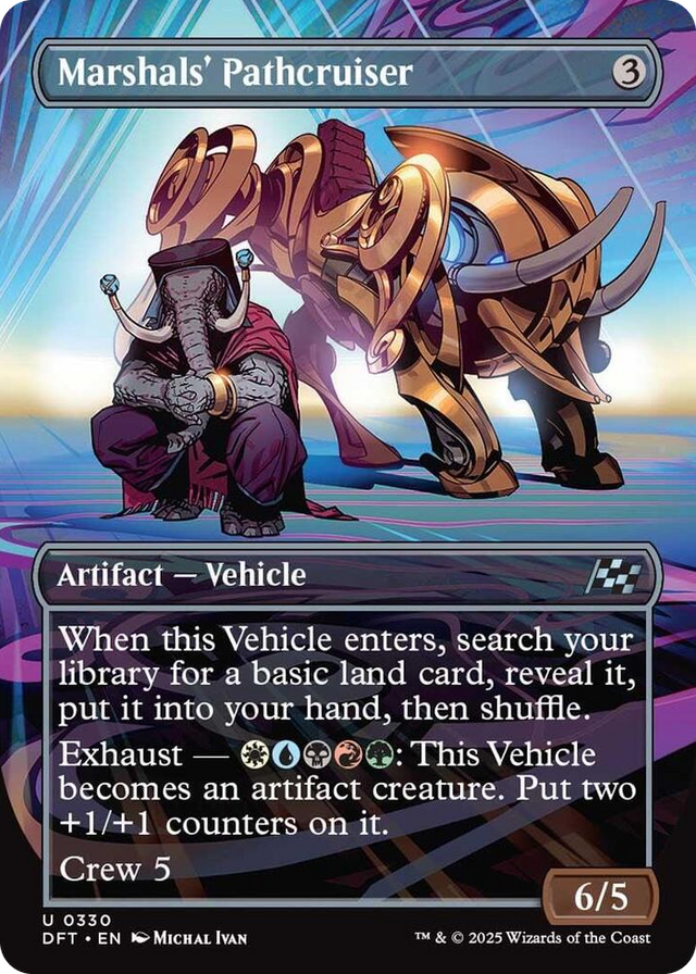 0330 Marshals' Pathcruiser (Borderless) U Aetherdrift