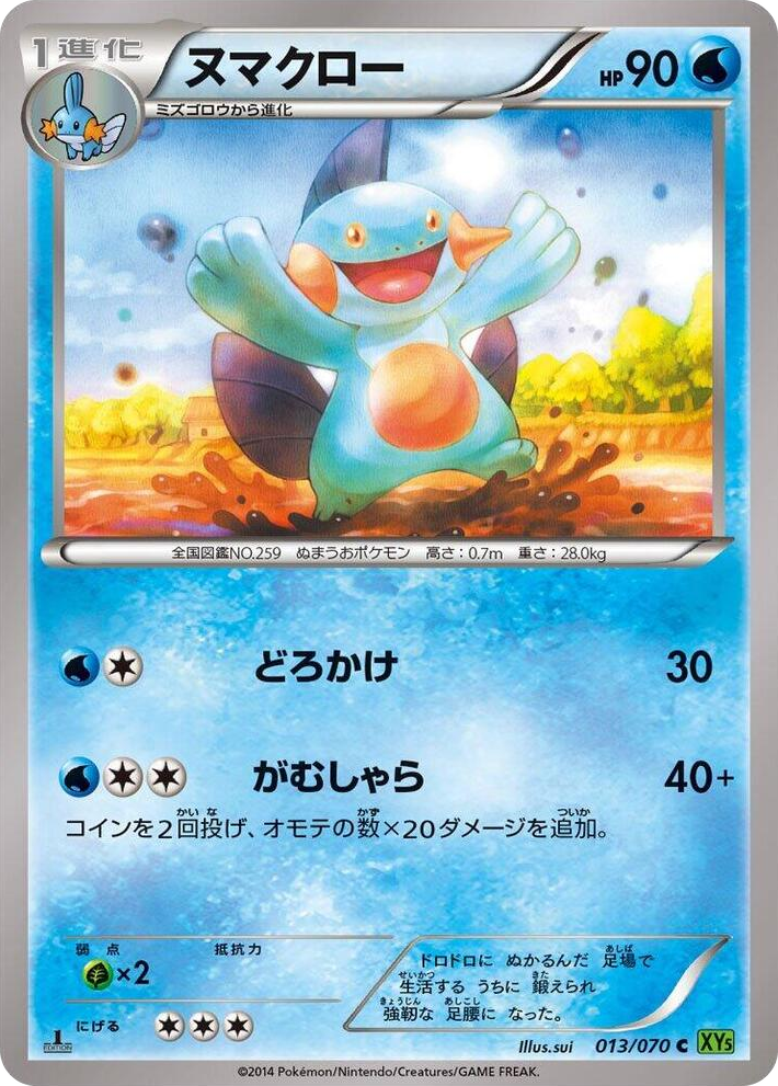 0013 Marshtomp Common XY5-Bt: Tidal Storm