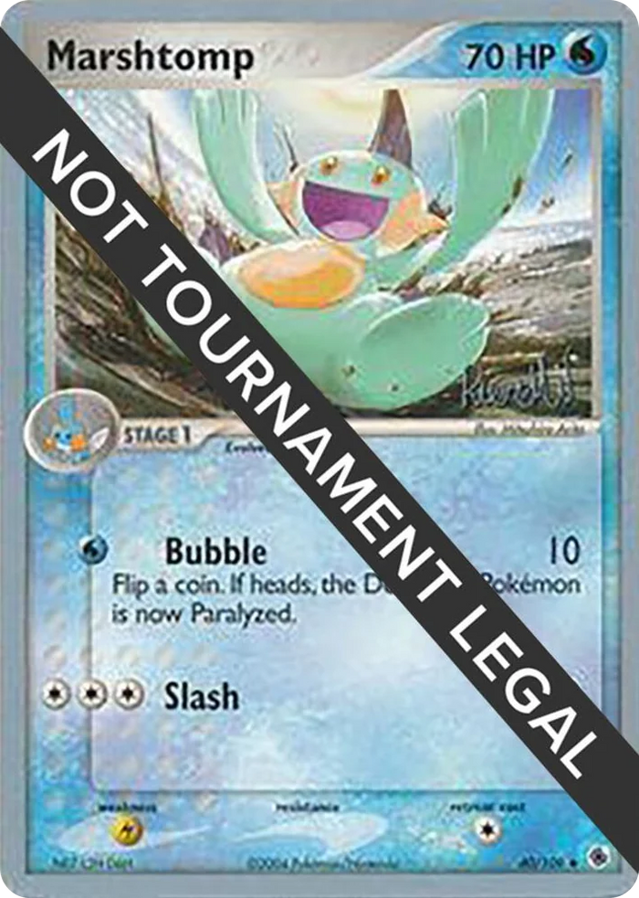 0040 Marshtomp - 2004 (Reed Weichler) Uncommon World Championship Decks