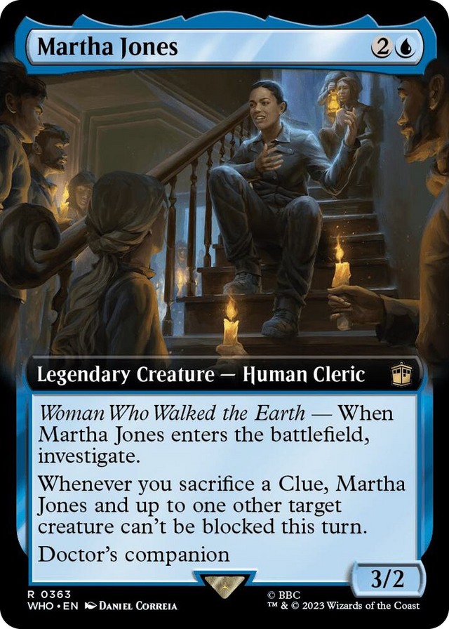 0363 Martha Jones (Extended Art) R Universes Beyond: Doctor Who