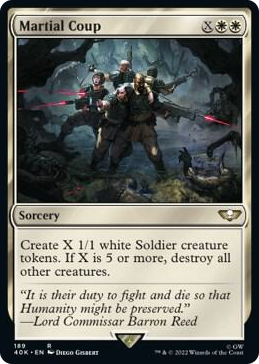 0189 Martial Coup R Universes Beyond: Warhammer 40,000