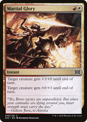 0249 Martial Glory C Double Masters 2022