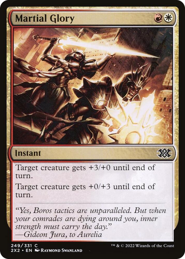 0249 Martial Glory C Double Masters 2022