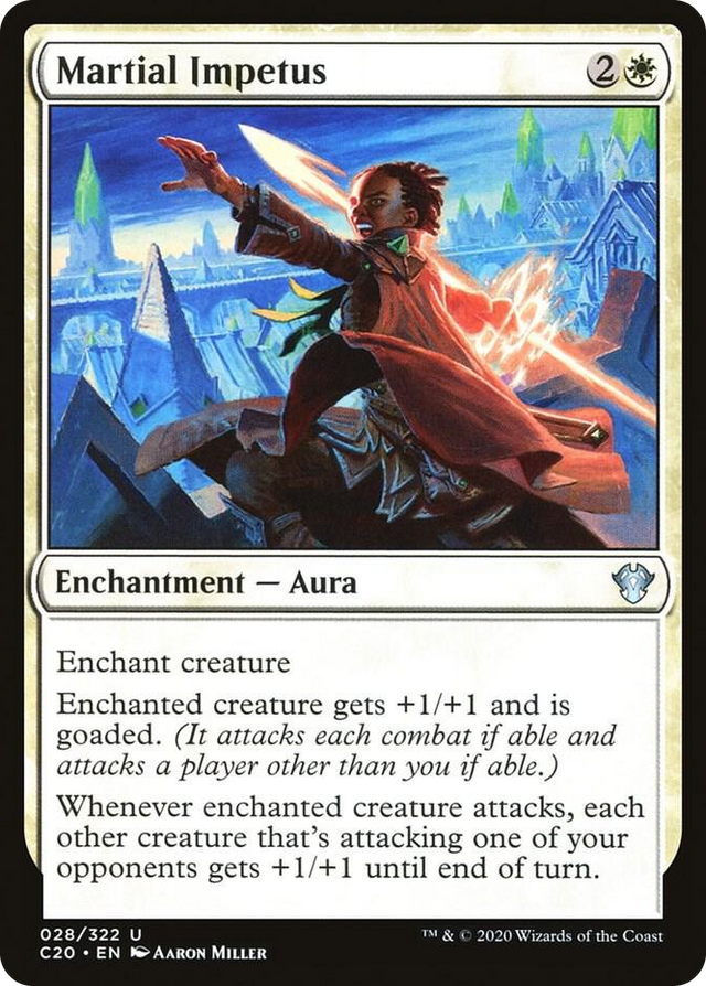 0028 Martial Impetus U Commander 2020