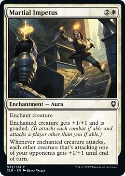 0033 Martial Impetus C Commander Legends: Battle for Baldur's Gate