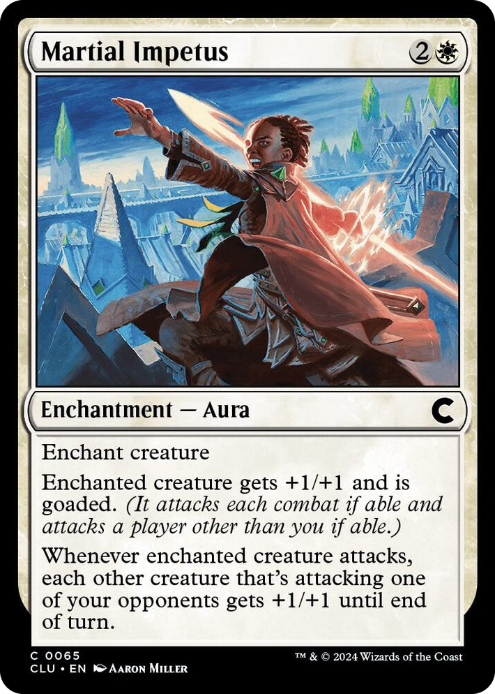0065 Martial Impetus C Ravnica: Clue Edition
