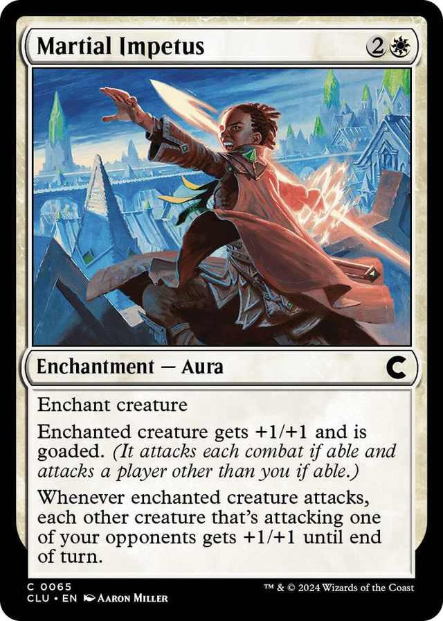 0065 Martial Impetus C Ravnica: Clue Edition
