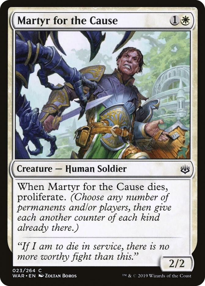 0023 Martyr for the Cause C War of the Spark