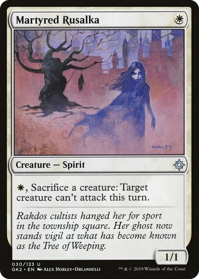 0030 Martyred Rusalka U Ravnica Allegiance: Guild Kits