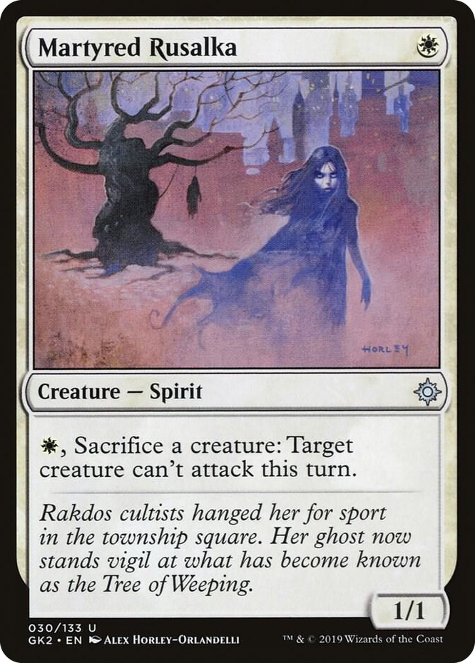 0030 Martyred Rusalka U Ravnica Allegiance: Guild Kits