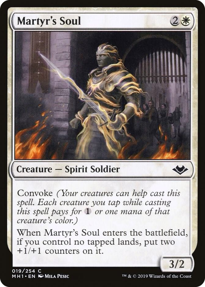 0019 Martyr's Soul C Modern Horizons