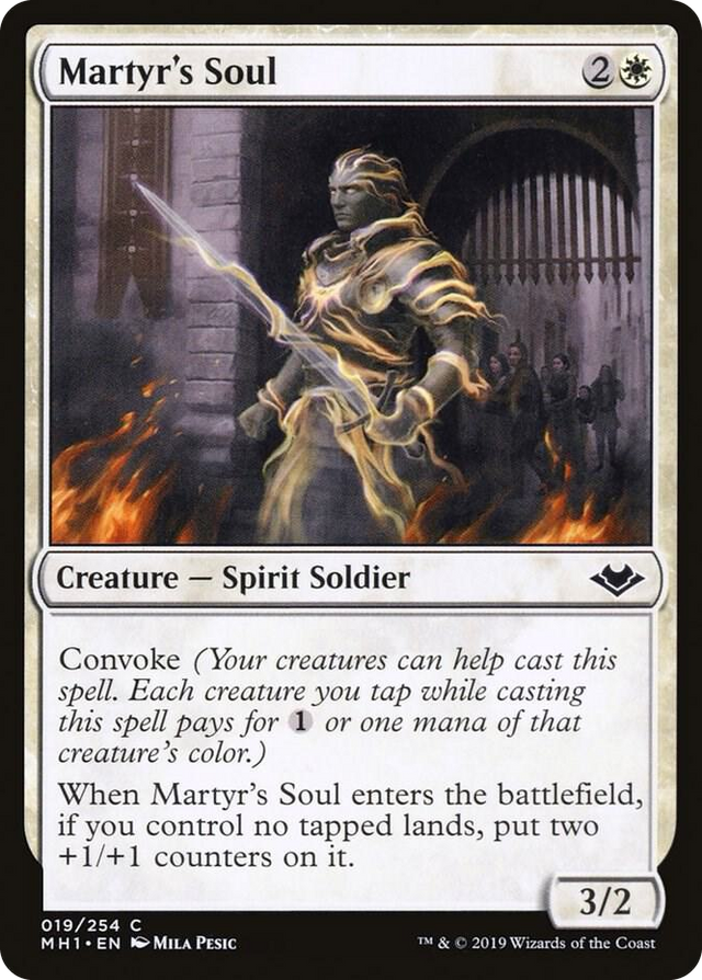 0019 Martyr's Soul C Modern Horizons