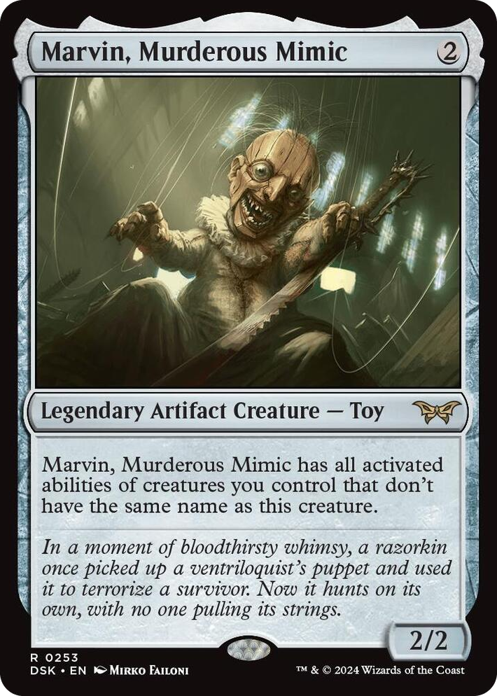 0253 Marvin, Murderous Mimic R Duskmourn: House of Horror
