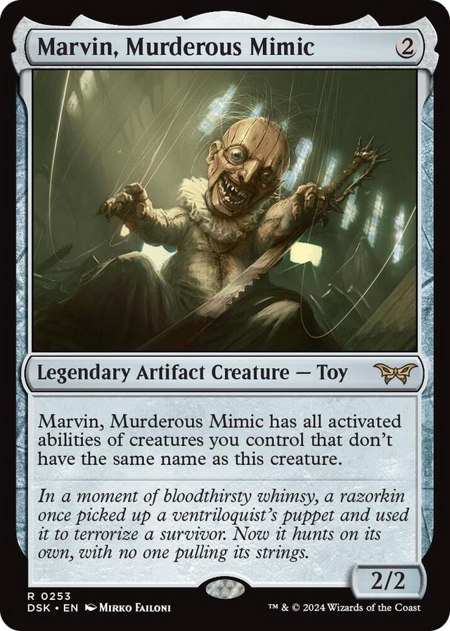 0253 Marvin, Murderous Mimic R Duskmourn: House of Horror