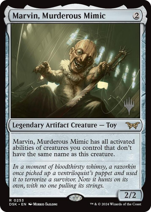 0253 Marvin, Murderous Mimic R Promo Pack: Duskmourn: House of Horror