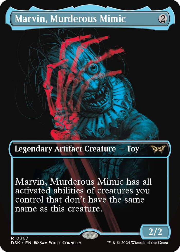 Marvin, Murderous Mimic (Showcase) #367 R - Duskmourn: House of Horror Pokemon card