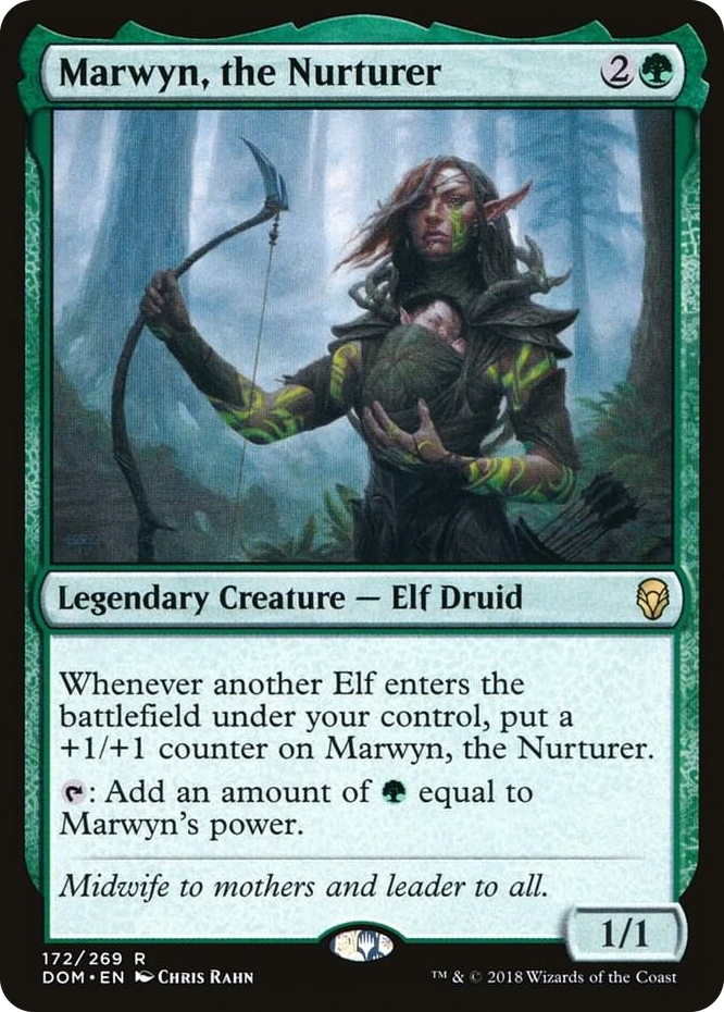 0172 Marwyn, the Nurturer R Dominaria