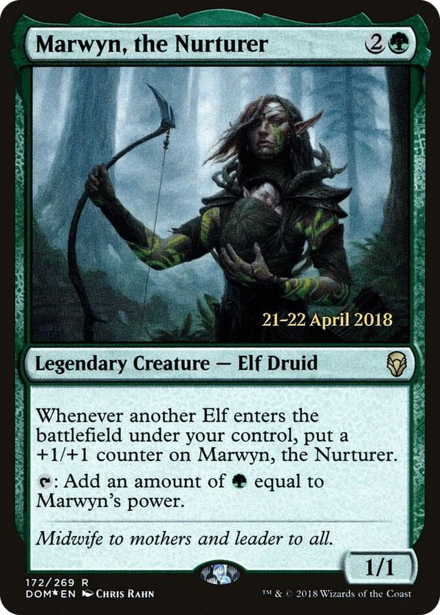 0172 Marwyn, the Nurturer R Prerelease Cards