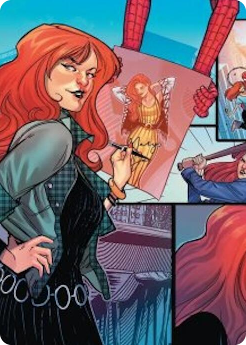 0050 Mary Jane Watson Art Card S Art Series: Marvel's Spider-Man