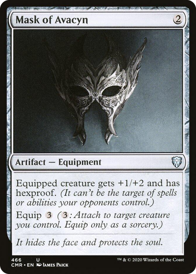 0466 Mask of Avacyn U Commander Legends