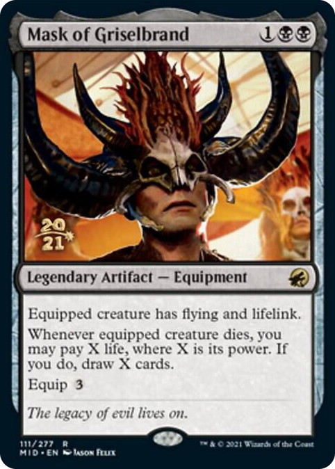 Mask of Griselbrand #111 R - Prerelease Cards Pokemon card