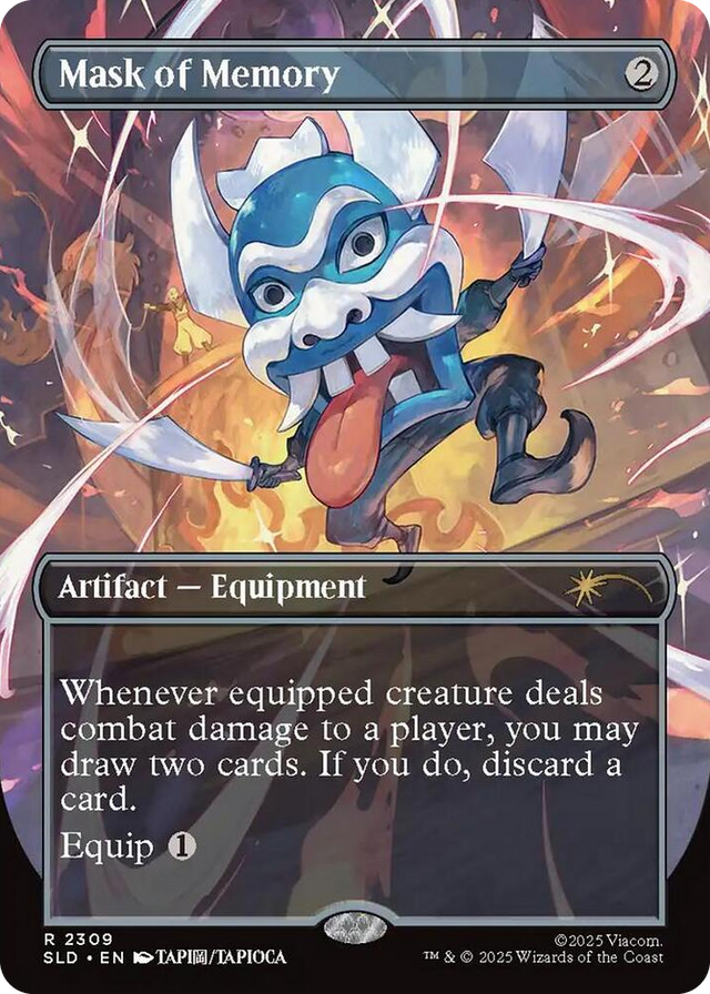 2309 Mask of Memory R Secret Lair Drop Series