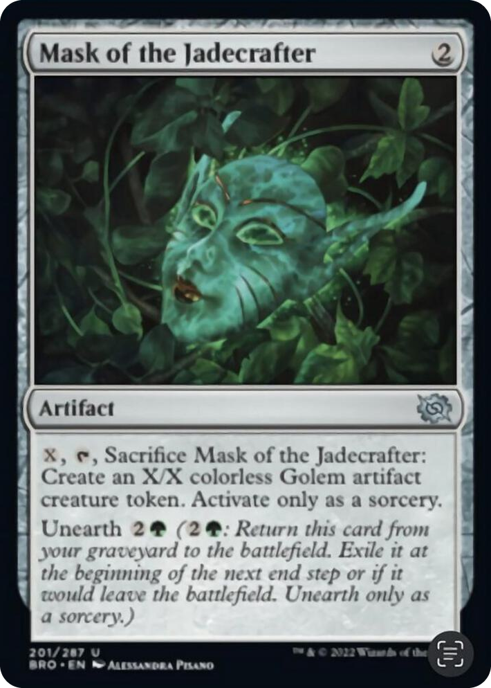 0201 Mask of the Jadecrafter U The Brothers' War