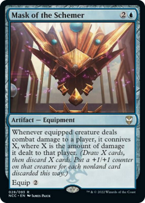0028 Mask of the Schemer R Commander: Streets of New Capenna