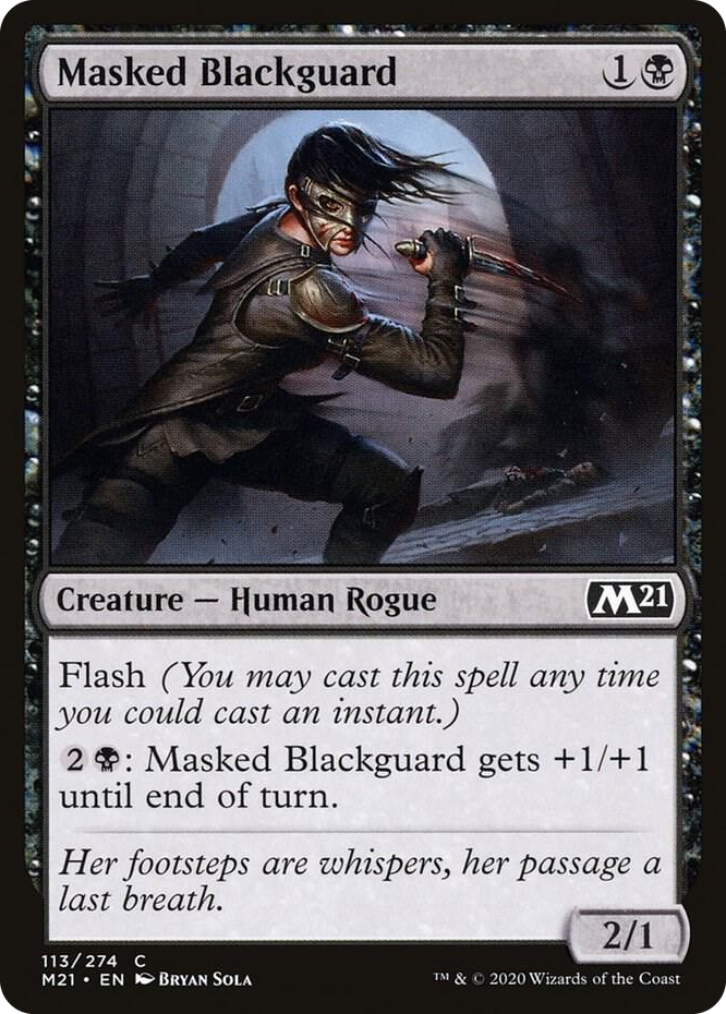 0113 Masked Blackguard C Core Set 2021