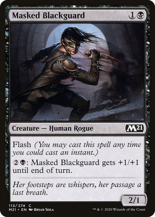 0113 Masked Blackguard C Core Set 2021